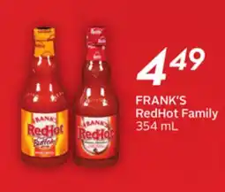 Sobeys FRANK'S RedHot Family offer