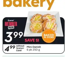 Sobeys Mini Danish offer