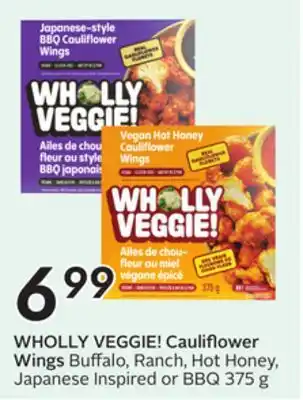 Sobeys WHOLLY VEGGIE! Cauliflower Wings offer