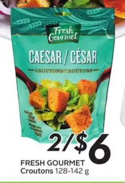 Sobeys FRESH GOURMET Croutons offer