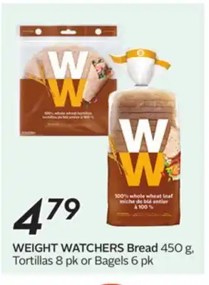 Sobeys WEIGHT WATCHERS Bread offer