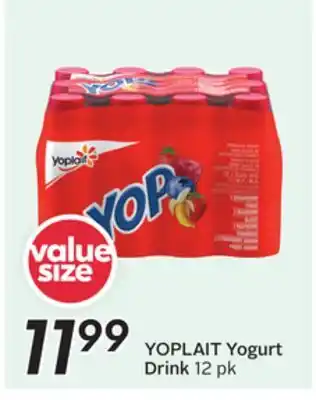 Sobeys YOPLAIT Yogurt Drink offer