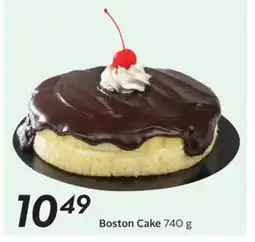 Sobeys Boston Cake offer