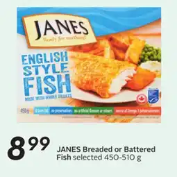 Sobeys JANES Breaded or Battered Fish offer