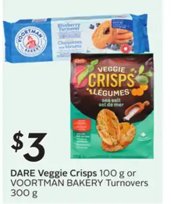 Sobeys DARE Veggie Crisps offer