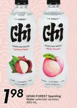 Sobeys GENKI FOREST Sparkling Water offer