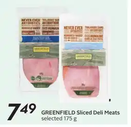 Sobeys GREENFIELD Sliced Deli Meats offer