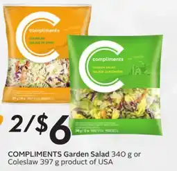 Sobeys Garden Salad offer