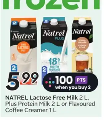 Sobeys NATREL Lactose Free Milk offer