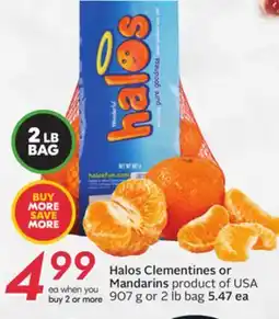 Sobeys Clementines or Mandarins offer