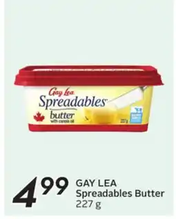 Sobeys GAY LEA Spreadables Butter offer