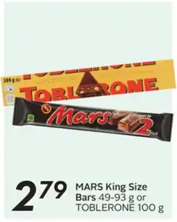 Sobeys MARS King Size Bars offer