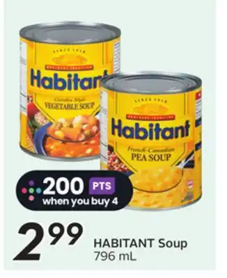 Sobeys HABITANT Soup offer