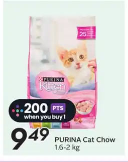 Sobeys PURINA Cat Chow offer