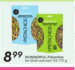 Sobeys WONDERFUL Pistachios offer