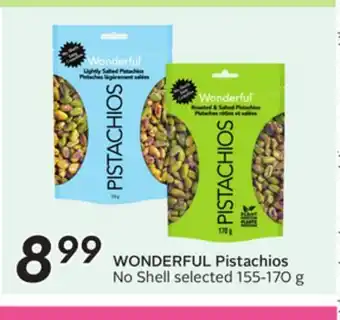 Sobeys WONDERFUL Pistachios offer