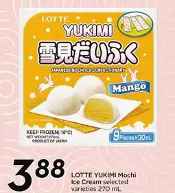 Sobeys LOTTE YUKIMI Mochi Ice Cream offer