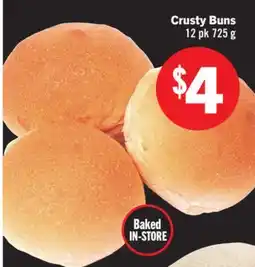 Foodland Crusty Buns offer