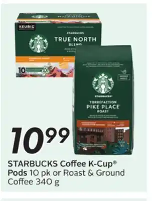 Sobeys STARBUCKS Coffee K-Cup Pods offer