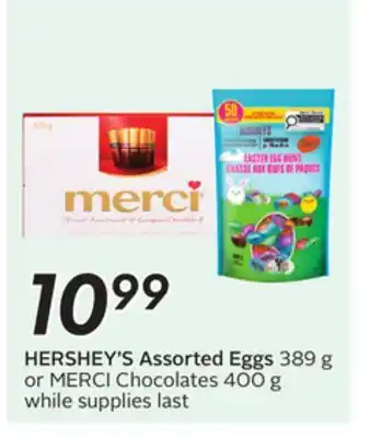 Sobeys HERSHEY'S Assorted Eggs offer