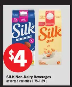 Foodland SILK Non-Dairy Beverages offer