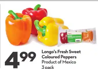 Longo's Longo's Fresh Sweet Coloured Peppers offer