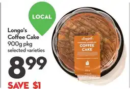 Longo's Longo's Coffee Cake offer