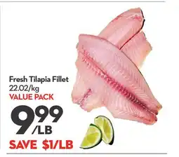 Longo's Fresh Tilapia Fillet offer