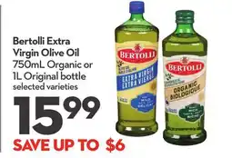 Longo's Bertolli Extra Virgin Olive Oil offer