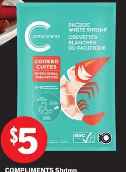 Foodland COMPLIMENTS Shrimp offer