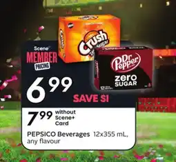 Sobeys PEPSICO Beverages offer