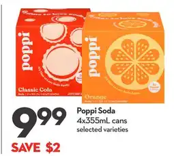 Longo's Poppi Soda offer