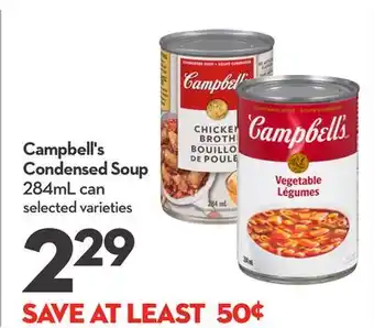 Longo's Campbell's Condensed Soup offer