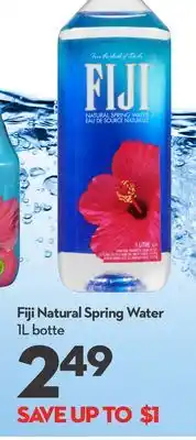 Longo's Fiji Natural Spring Water offer