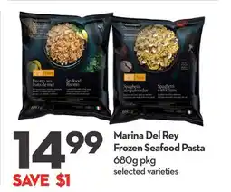 Longo's Marina Del Rey Frozen Seafood Pasta offer