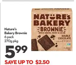 Longo's Nature's Bakery Brownie offer