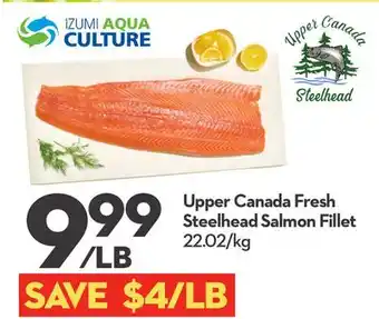 Longo's Upper Canada Fresh Steelhead Salmon Fillet offer