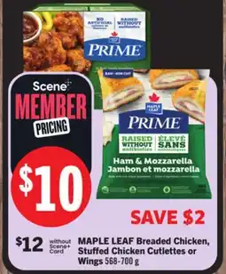 Foodland Breaded Chicken, Stuffed Chicken Cutlettes or Wings offer