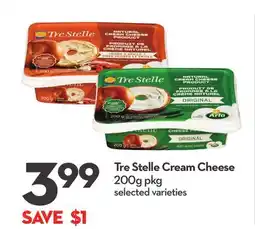 Longo's Tre Stelle Cream Cheese offer