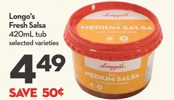 Longo's Longo's Fresh Salsa offer