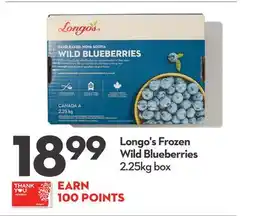 Longo's Longo's Frozen Wild Blueberries offer