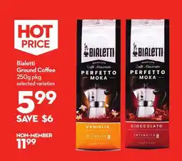 Longo's Bialetti Ground Coffee offer