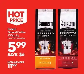 Longo's Bialetti Ground Coffee offer