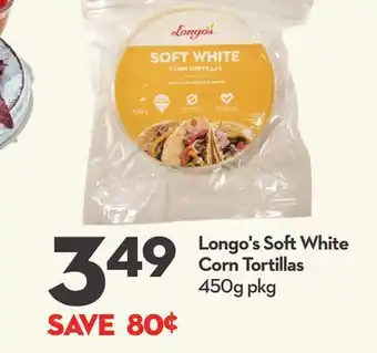 Longo's Longo's Soft White Corn Tortillas offer