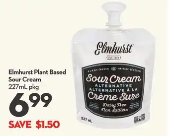 Longo's Elmhurst Plant Based Sour Cream offer