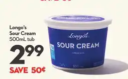 Longo's Longo's Sour Cream offer