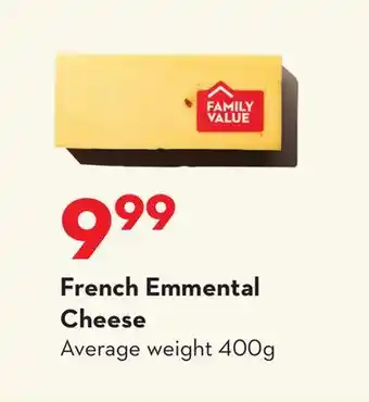 Longo's French Emmental Cheese offer