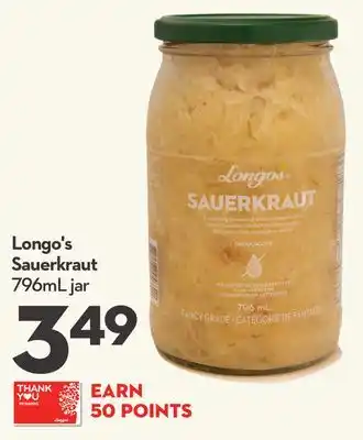 Longo's Longo's Sauerkraut offer