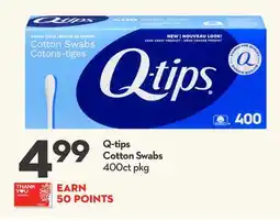 Longo's Q-tips Cotton Swabs offer