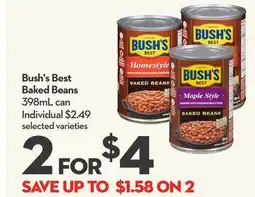 Longo's Bush's Best Baked Beans offer